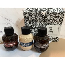 茶籽堂 旅行組 50ml 共三罐 桑白皮洗髮露 荷葉沐浴露 金盞花護髮素, 1個