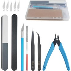 빅스톤 13 PCS 모델 도구 키트 취미 모델러 기본 DIY 건축 세트 자동차 비행기 건물 건담 로봇 플라스틱 건물 수리