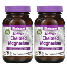 블루보넷뉴트리션 킬레이트 마그네슘 베지캡슐 60정 2개