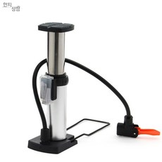 한지상점 에어발펌프 실버 타이어공기압