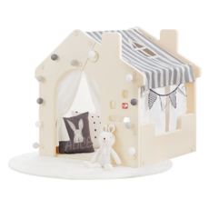 야야 아기 텐트 플레이하우스, 벙커그레이, 1개