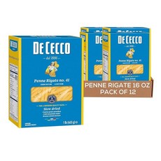 De Cecco Orecchiette No. 91 파스타 473.2ml (16온스) 박스, Penne Rigate - 1팩, 16 Ounce (Pack of 1), 1, 453g