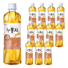 웅진 맑게 우려낸 누룽지 차, 500ml, 12개