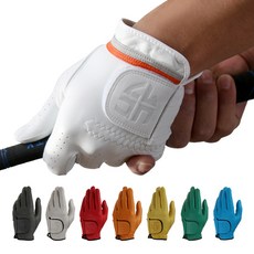 헨리스튜어트 투어 소프트 천연양피 칼라 골프장갑, 라이트그레이