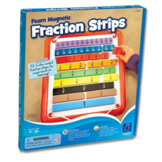 [동화오피스] LR 자석 막대형 분수 학습기 EDI4801 / 분수교구, 1개