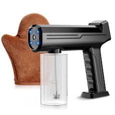 무선 셀프 태닝 스프레이어: 살롱 전문가 및 가정용 DIY용 충전식 휴대용 탠 어플리케이터(블랙 300ML), 무선 셀프 태닝 스프레이어: 살롱 전문가 및 가정용 D