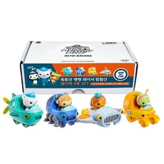 백화점 출고 옥토넛 쌩쌩 레이서 탐험선 멀티팩 3종 탐험선A 대원 포함 4종 세트 장난감