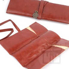 롤필통 가죽필통 빈티지필통