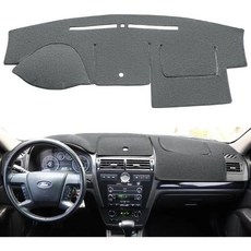 포드 퓨전/머큐리 밀라노용 대시 커버 매트 커스텀 핏 대시보드 패드 카펫 보호기 F114 다크그레이, DarkGray, 1개