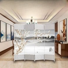 셀릭스 동양화 파티션 제사 병풍 인테리어 장식품 가림막 가벽, 1개, 기본 색상