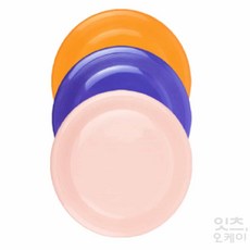 Itsok 애견 원반던지기 놀잇감 반려동물훈련, 오렌지, 1개