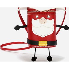 가죽공예 손바느질 산타 미니백 DIY 가죽 핸드메이드