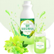 과일농축액 과일시럽 1kg 복숭아 청포도 에이드원액 원액 베이스, 쉘몬 과일 농축액 베이스 배 1kg