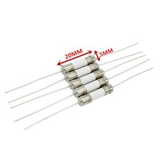 세라믹 퓨즈 튜브 퓨즈 핀 포함 5x20mm 250V 1A 2A 3 15A 4A 5A 6 3A 8A 10A 12A 15A 20A 25A AMP 10, 12A 250V, 1개