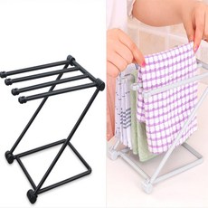 신진엘디자인 주방필수 접이식 미니 컵 젖병 행주 건조대 무타공행주건조대