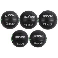 스타 핸들 일반 메디신볼 1~7 kg 메디슨볼 웨이트볼 중량볼, 1개