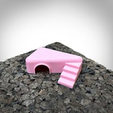 디마트 치즈은신처 크레하우스, 1개, 뽀샤시 핑크