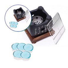 쌍문상회 고체연료개인화로 수출 고체 일본식 고기 1인용 불판 미니화로 소형 40872EA, 일본화로 소형+연료5P