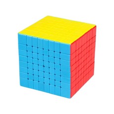 魅龍 魔方教室 MF8 八階 69mm 魔術方塊 - 魔域文化速解品牌、可調彈簧, 彩色, 1個