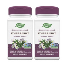 Nature's Way 然萃維 小米草694mg素食膠囊, 100顆, 2罐