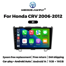 혼다 CR-V 3세대 (2007-2011)용 안드로이드 14 2딘 카 라디오 카플레이 오토 RDS 와이파이 FM 스테레오 멀, 01 HD29-9X1