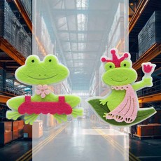 개구리 펠트 2p 신학기 펠트공예 학교게시판 학급게시판 환경미화 게시판꾸미기