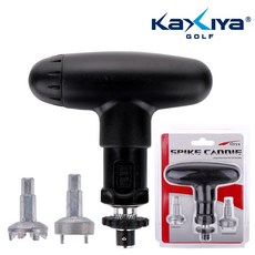 [카시야] 골프화 스파이크 교체용 고급형 캐디 핸들렌치, 캐디핸들렌치