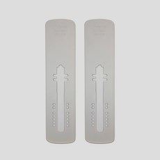 게이트맨 푸시풀 보강판 크림 블랙 GP-500RC 전용보강판, 1개