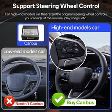 Hippcron 7인치 자동차 라디오 무선 Carplay Android 2din MP5 멀티미디어 플레이어 폭스바겐 시트 Skoda P, 01 Only Radio