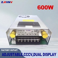 600W 듀얼 디지털 DC 조정 가능한 스위칭 전원 공급 장치 AC-DC 변환기 0-12V 24V 36V, 03 0-24V 0-25A, 01 600와트, 01 100-120v200-240v용