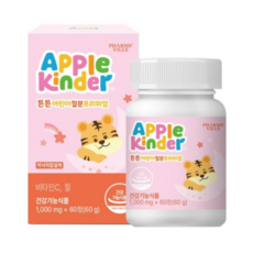애플킨더 튼튼철분 프리미엄 60p 60정 1개
