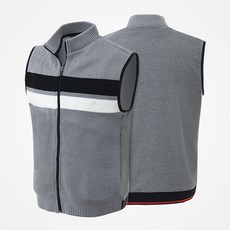 포커스코리안 남자조끼 베스트 골프 MB집업 니트조끼922