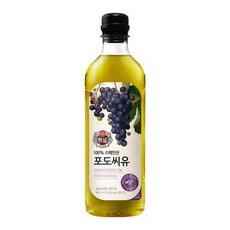 씨제이 백설포도씨유900ML, 1개, 900ml