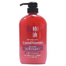 KUMANO 熊野油脂 山茶花油護髮素, 1個, 600ml