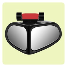 [췸이네]사이드 후방 사각지대 차량용 안전운전 보조 백미러, 화이트(왼쪽), 1개, 화이트(왼쪽)