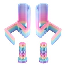 보석십자수 캔버스 스크롤 도안 클립 걸이 비즈 십자수 도구, 무지개  행잉랙 세트, 1개