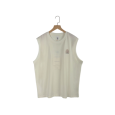 【OniWear】夏季輕薄透氣寬肩背心 立體標造型 無袖上衣 無袖T恤 籃球背心 男生背心