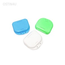 벤디 치아교정기 틀니 케이스 보관함 어린이교정기케이스, 1개, 1개입