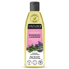 Soulflower Soulflower Rosemary Lavender Hair Oil for Healthy Hair Care 120 ml