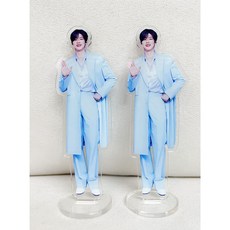 박지현 초미니등신대+뱃지 굿즈 효도선물, 세트, 등신대+뱃지