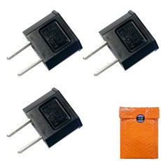 봉봉스튜디오 돼지코 어댑터 여행용 변환 110V, 3개