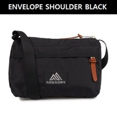 그레고리 크로스백 엔벨로프 숄더 BLACK (08J29305) 572489, 그레고리 크로스백 엔벨로프 숄더 BLACK (08J29