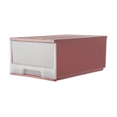 聯府 抽屜式整理箱 50L K099, 1個, 浪漫紅*1