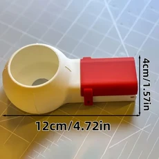 회전 노즐 드릴 먼지 수집기 - 틸트 디자인으로 제한하고 효율적이며 청소가 용이함 DIY/건설용, 01 1pc