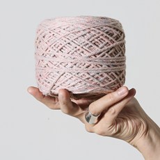 슈퍼스토리 핸드메이드 얀 뜨개실 키코니팅볼 150g (서술형도안 포함), 1개, 멜란지 코랄 150g