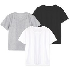 보슈아 보슈아 Sw 남녀 무지 면티셔츠1매 택1 코마사면100 박스티 국내산