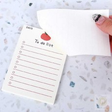스토어-다유 투두리스트현장용 떡메 메모지 투두리스트