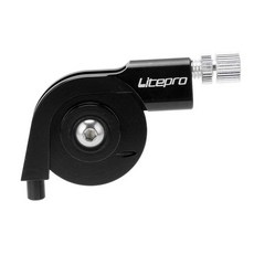 Litepro-로드 바이크 V 브레이크-캘리퍼 어댑터 접이식 자전거 장력 스트로크 컨버터 대부분의 로드, 3) Black, 2)Black