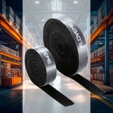 잘라쓰는 케이블타이 1M 전선홀더 꼬임방지 선정리소품 랜선정리 전선정리용품 멀티탭선정리