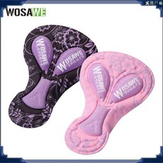 WOSAWE山地車自行車騎行坐墊女款騎行褲透氣防震透氣硅膠海綿坐墊 腳踏車週邊 運動週邊 戶外週邊 騎行週邊